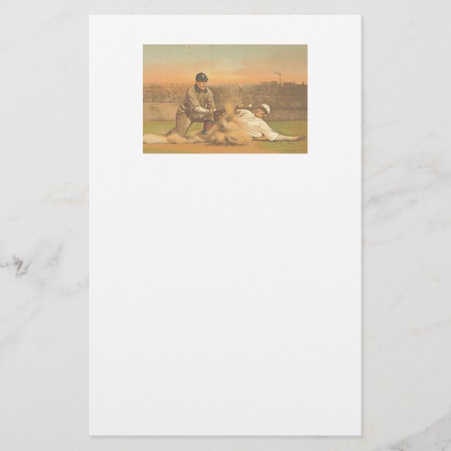 TOP Classic Baseball Brevpapper (Framsida)