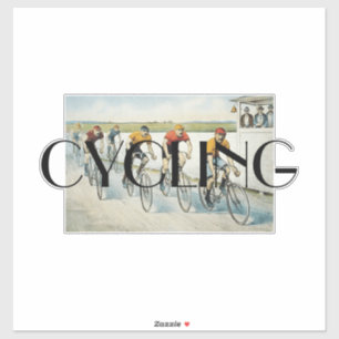 TOP Cycling Old school Klistermärken