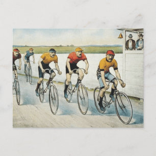 TOP Cycling Old school Vykort