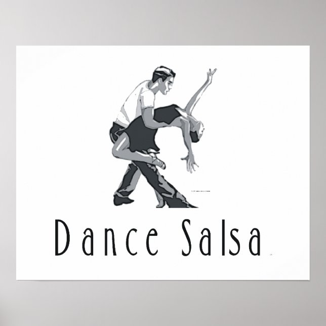 TOP Dance Salsa Poster (Framsidan)