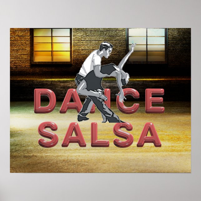 TOP Dance Salsa Poster (Framsidan)