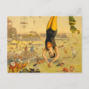 TOP Diving Slogan Vykort