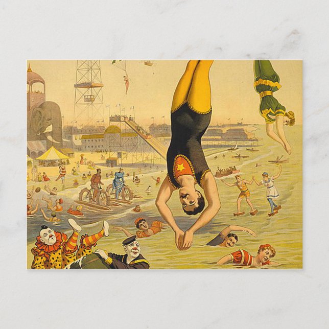 TOP Diving Slogan Vykort (Framsida)