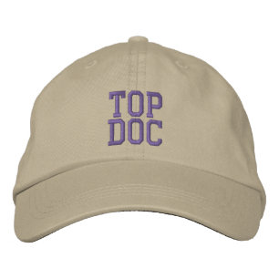 TOP DOC-tak Broderad Keps