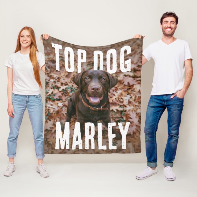 Top Dog PhotoPop Fleecefilt (På plats)