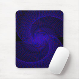 Top Down Dual Funnel Geometric Mouse Pad Musmatta