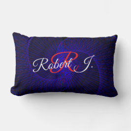 Top Down Dual Funnel Geometric Throw Pillow Lumbarkudde