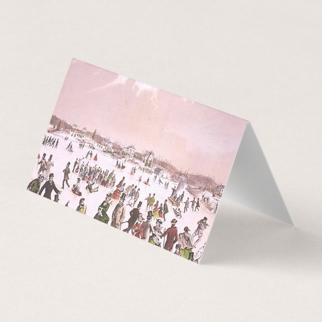 TOP ETT Vackert skal Visitkort (Baksida)