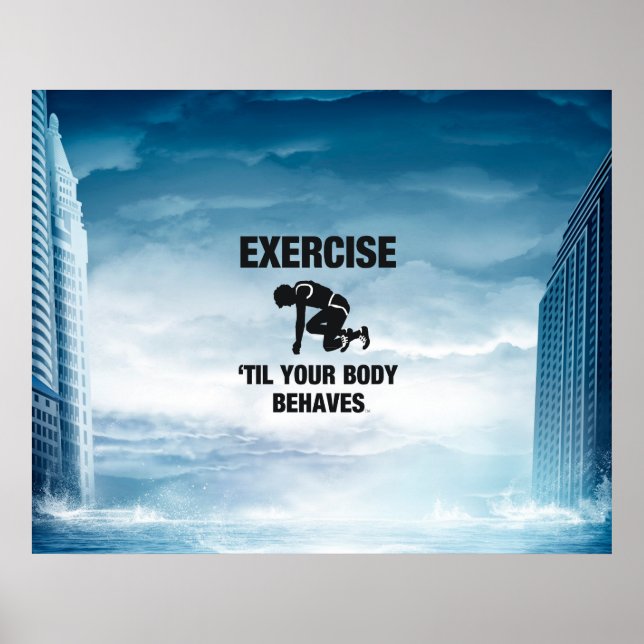 TOP Exercise Til Body Behaves Poster (Framsidan)