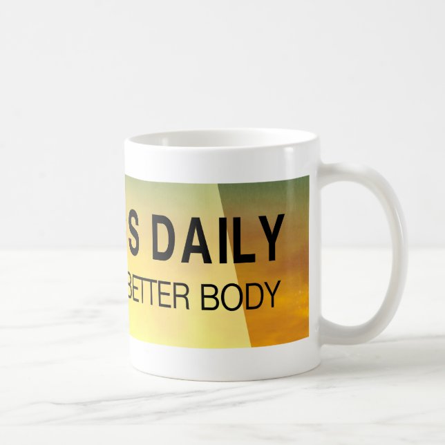 TOP Fitness Daily Kaffemugg (Höger)