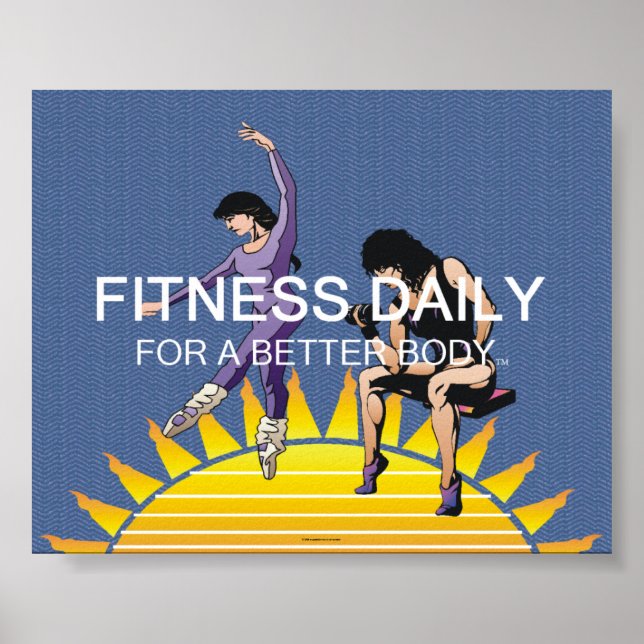 TOP Fitness Daily Poster (Framsidan)