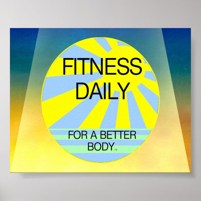 TOP Fitness Daily Poster (Framsidan)