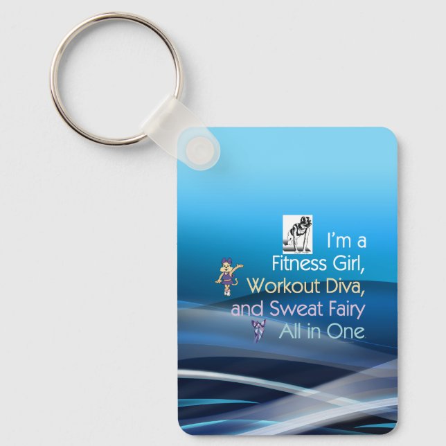 TOP Fitness Triple Play Nyckelring (Framsida)