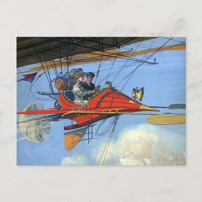 TOP-flyginstruktör Vykort (Framsida)