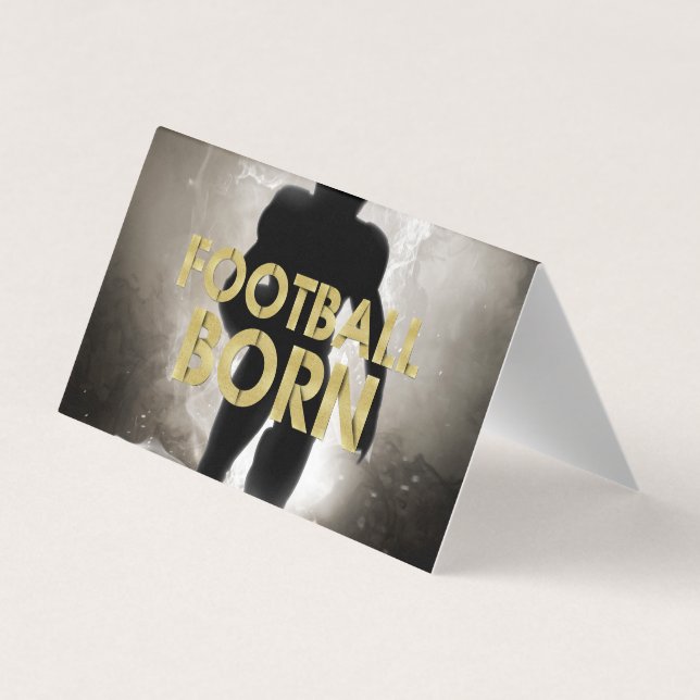 TOP Fotboll Fött Visitkort (Baksida)