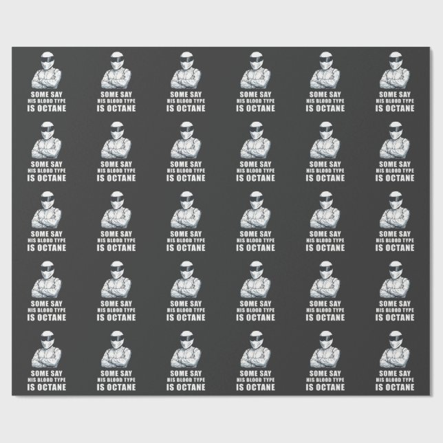 Top Gear The Stig Octane Presentpapper (Platt)