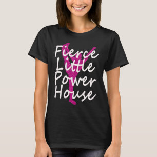 Top Girls Cheer Fierce Little Powerhouse T Shirt