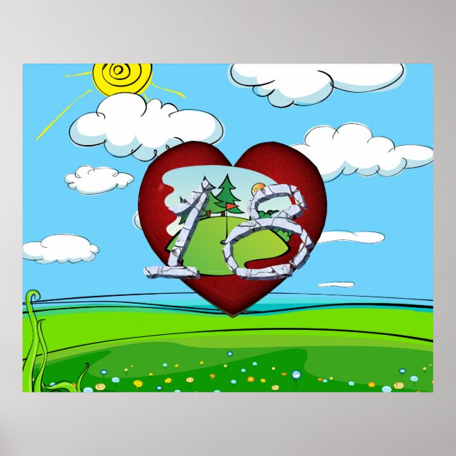 TOP Golf 18 Poster (Framsidan)