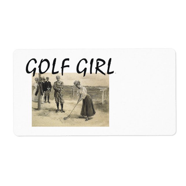 TOP Golf Girl Fraktsedel (Framsidan)