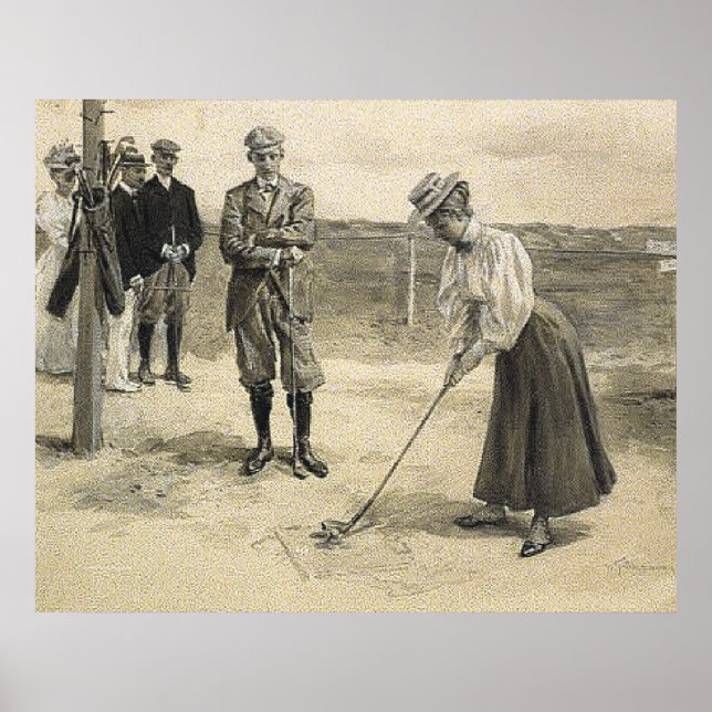 TOP Golf Girl Poster (Framsidan)