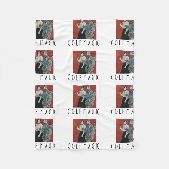 TOP Golf Par Fleecefilt (Framsidan)