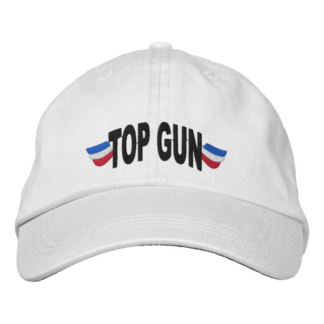 Top Gun Embroized Hat Broderad Keps (Framsida)