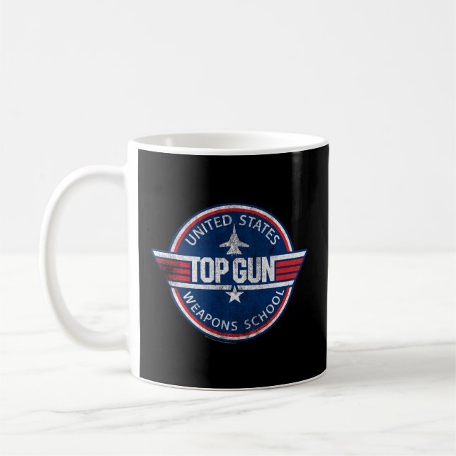 Top Gun Fighter Weapons School Kaffemugg (Vänster)