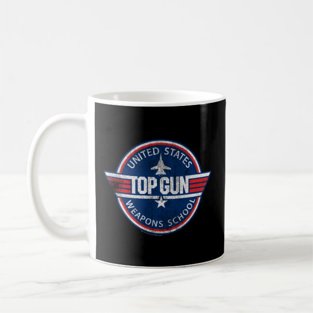 Top Gun Fighter Weapons School Kaffemugg (Vänster)