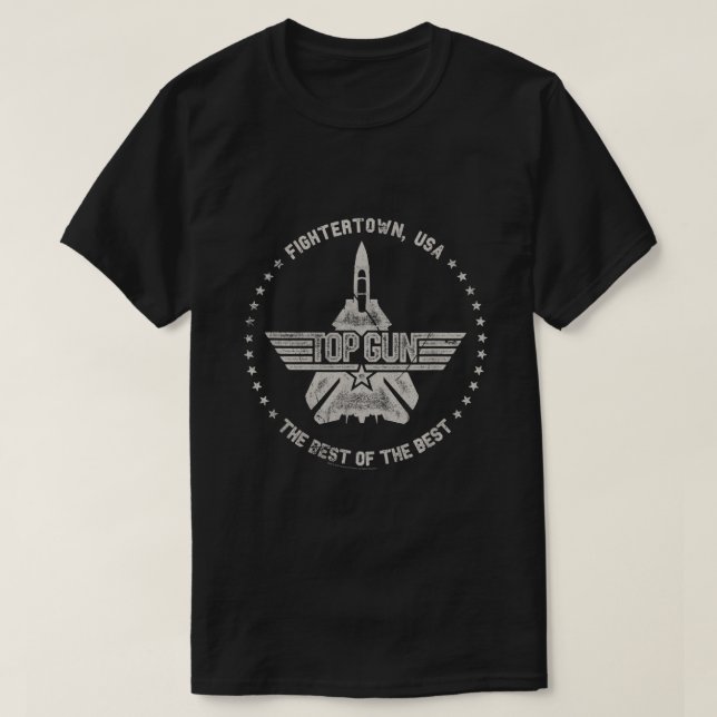 Top Gun Fightertown USA Circle T Shirt (Design framsida)