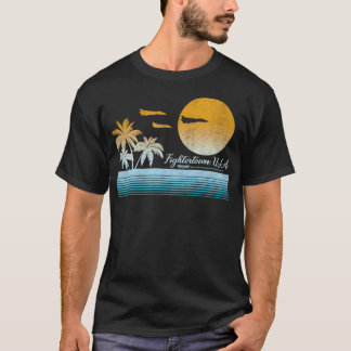 Top Gun Fightertown Usa Sunset Silhouette Travel P T Shirt