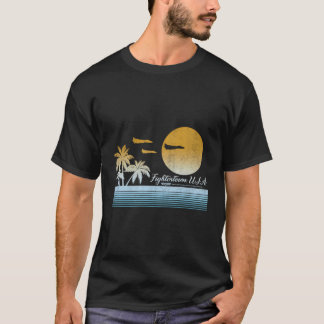 Top Gun Fightertown Usa Sunset T Shirt