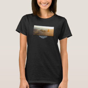 Top Gun Maverick Flygplan Sunset T Shirt