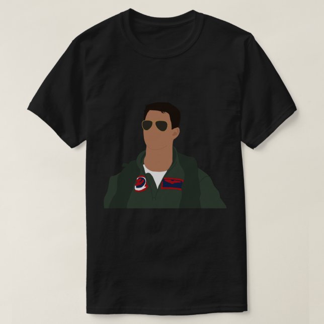 Top gun Maverick Sticker.png T Shirt (Design framsida)
