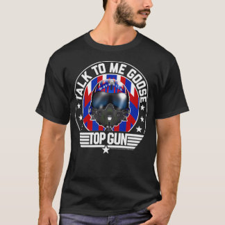 Top Gun pratar med mig. Goose Maverick Helmet T Shirt