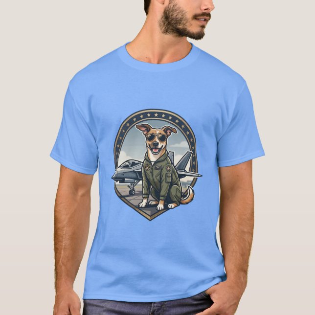 top gun-valp T-Shirt (Framsida)