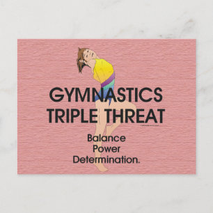 TOP Gymnastics trippelhot (W) Vykort