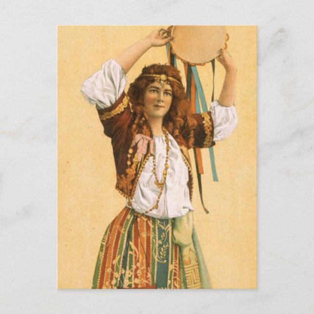 TOP Gypsy Vykort (Framsida)
