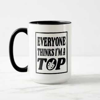 Top Hanukkah Dreidel Joke Gift Mugg