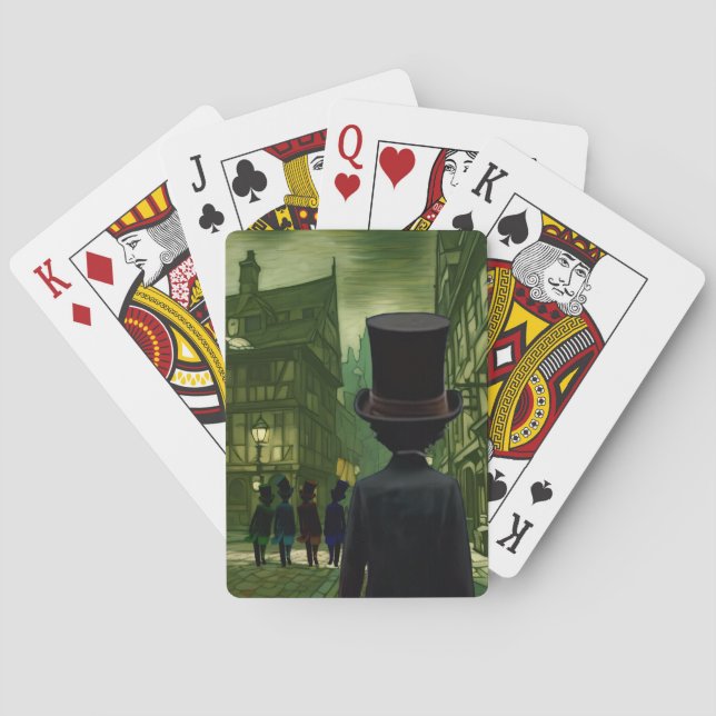 Top Hat  Casinokort (Baksidan)