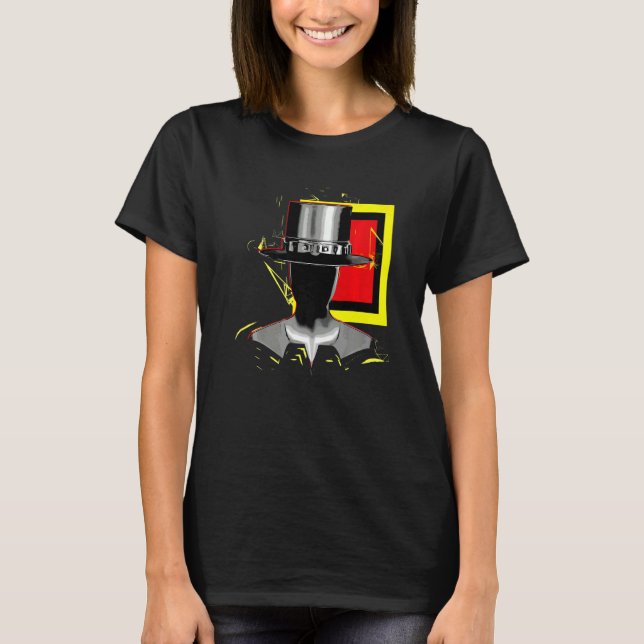 Top hat Honung Money T Shirt (Framsida)
