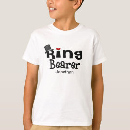 Top hat Ring Bearer Tee