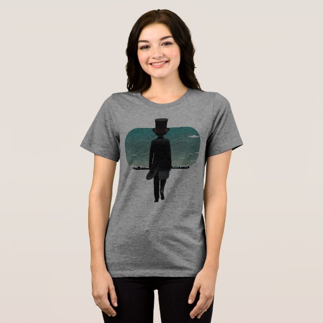 Top Hat Stroll T Shirt (Framsida Full)