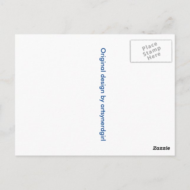 top hat Tåg Vykort (Baksida)