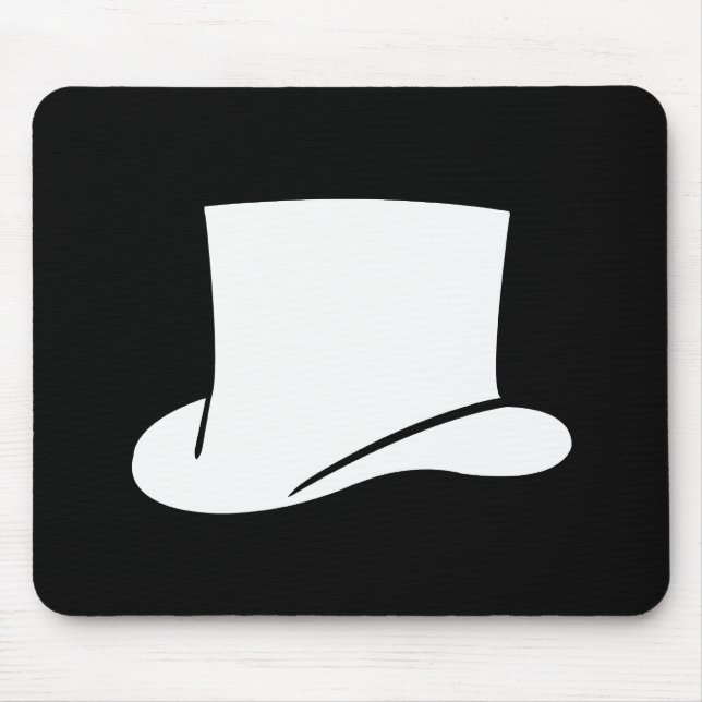 Top hatPictogram Mousepad Musmatta (Framsidan)