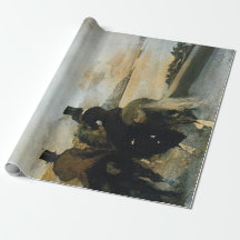 Top hatryttareDecoupage affisch