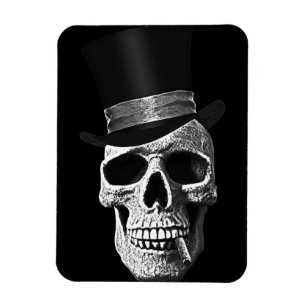 Top hatskalle magnet