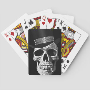 Top hatskalle spel kort