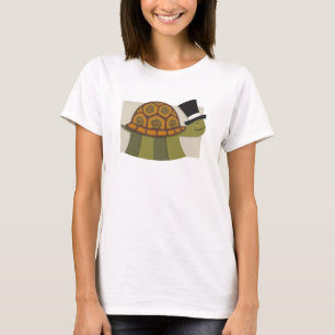 Top hatsköldpadda t shirt