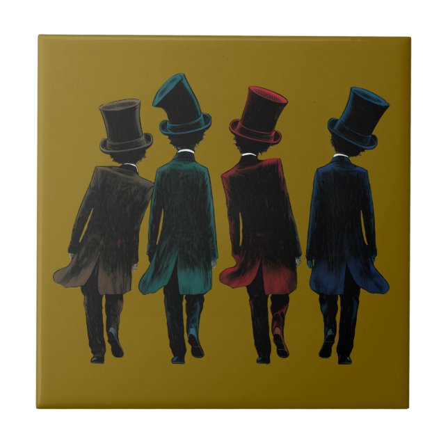Top Hatters Kakelplatta (Framsidan)