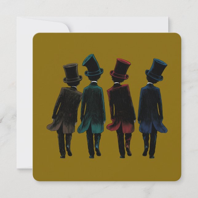 Top Hatters Meddelande (Framsida)